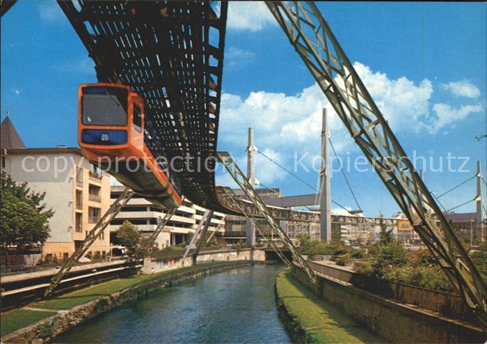 WUPPERTAL NRW Schwebebahn Alter Markt