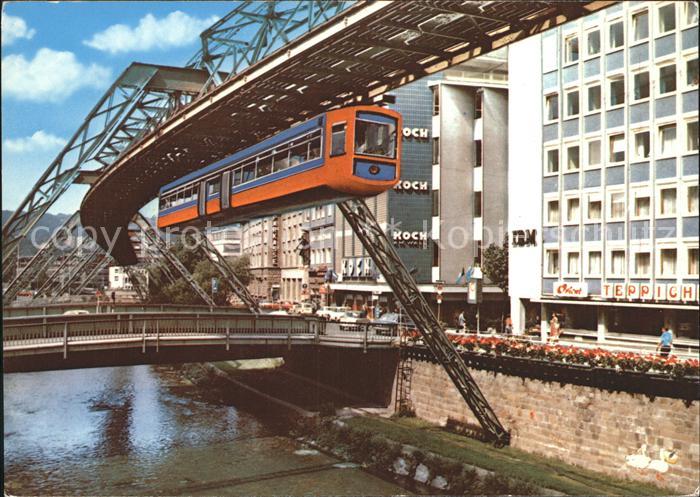 WUPPERTAL NRW Schwebebahn Elberfeld
