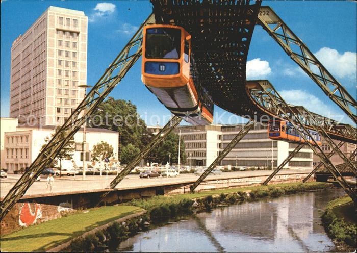 WUPPERTAL NRW Schwebebahn
