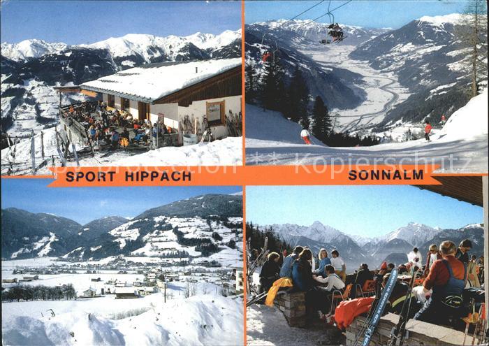 Hippach Bergrestaurant Sonnalm Doppelsessellift