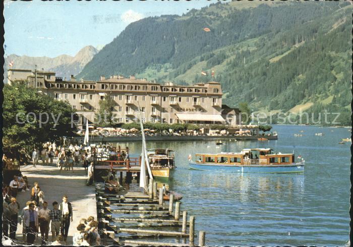 Zell See Seepromenade Grand-Hotel Steinernes Meer