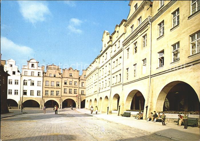 Jelenia Gora Platz Giebelhaeuser