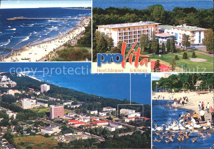 Kolobrzeg Polen Hotel Zdrojowy Pro Vita STrand