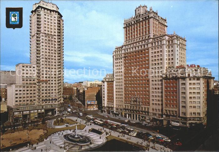 Madrid Spain Plaza de Espana