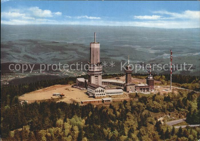 Feldberg Taunus Fliegeraufnahme Sendetuerme