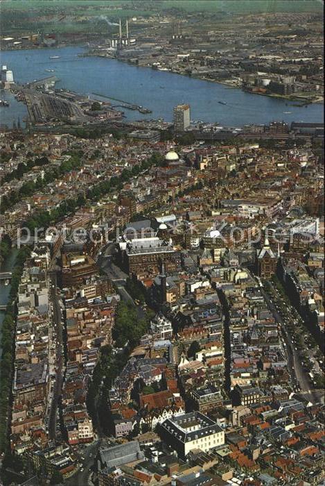 Amsterdam Niederlande Fliegeraufnahme
