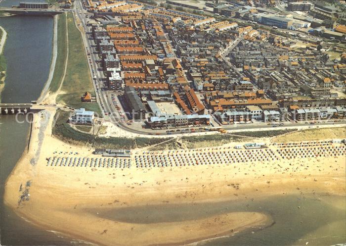 Katwijk Fliegeraufnahme Strand