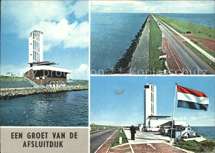 Niederlande Monument Afsluitdujk