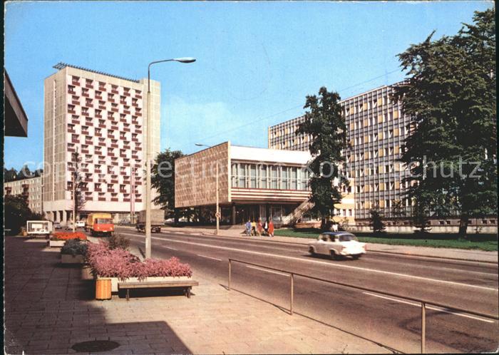 Suhl Thueringer Wald Wilhelm Pieck Strasse