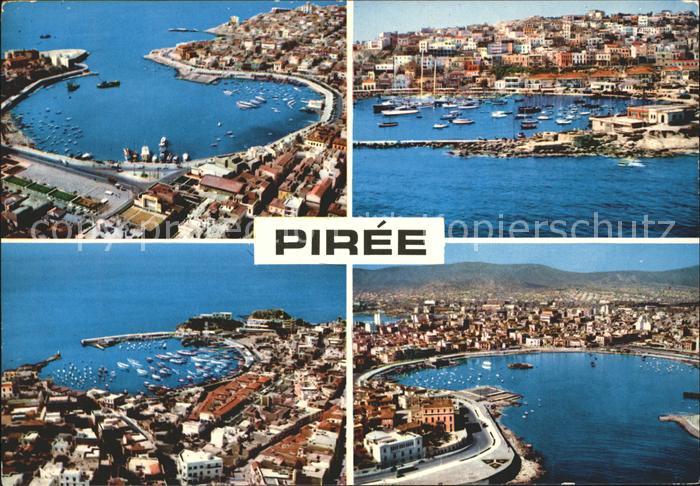 Piraeus Fliegeraufnahme Hafen