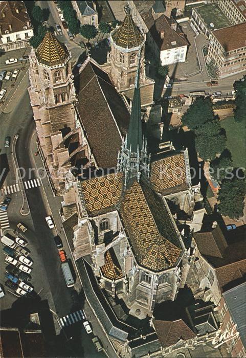 Dijon 21 Fliegeraufnahme Eglise St. Benigne