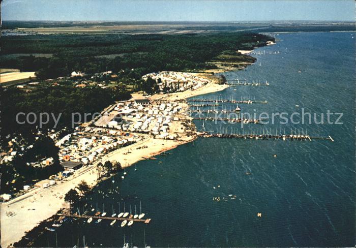 Mardorf Niedersachsen Fliegeraufnahme Hafen Strand Boote