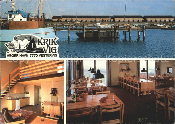 Vestervig Hafen KrigVig Restaurant