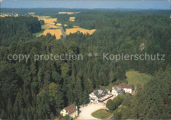 Pottenstein Oberfranken Fliegeraufnahme Gasthaus Pension Schuettersmuehle