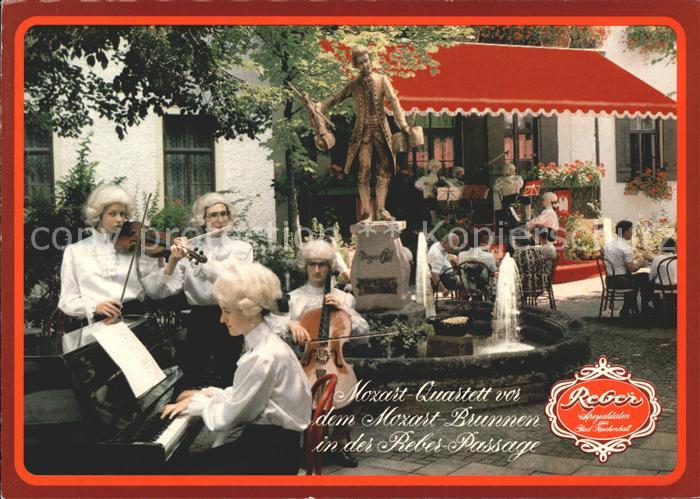 Bad Reichenhall Mozart Quartett Reber Confiserie