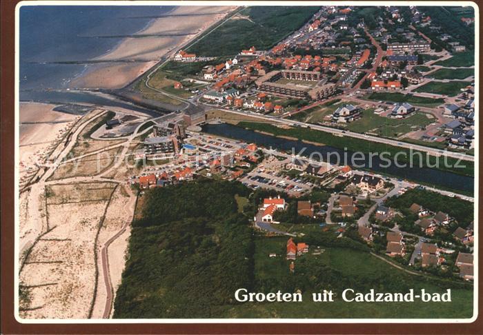Cadzand Zeeland Fliegeraufnahme