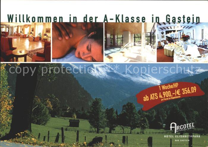 Bad Gastein Arcotel Hotel Elisbethpark
