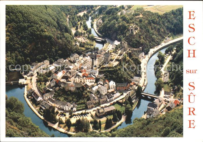 Esch-sur-Sure Fliegeraufnahme
