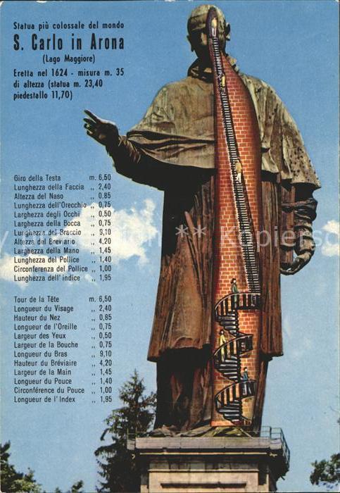 Arona Lago Maggiore S. Carlo Monument