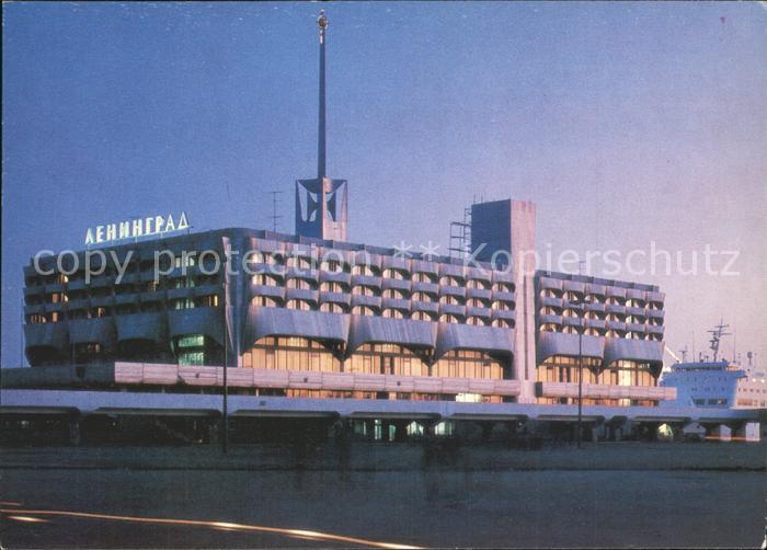 Leningrad St Petersburg Seaport Arrival and Departure