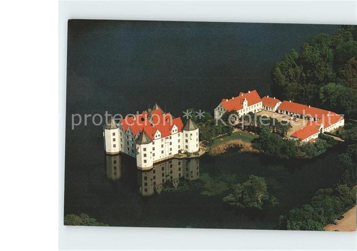 Gluecksburg Ostseebad Fliegeraufnahme Schloss