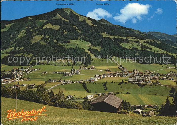 Westendorf Tirol Brixental Nachsoellberg Fleiding