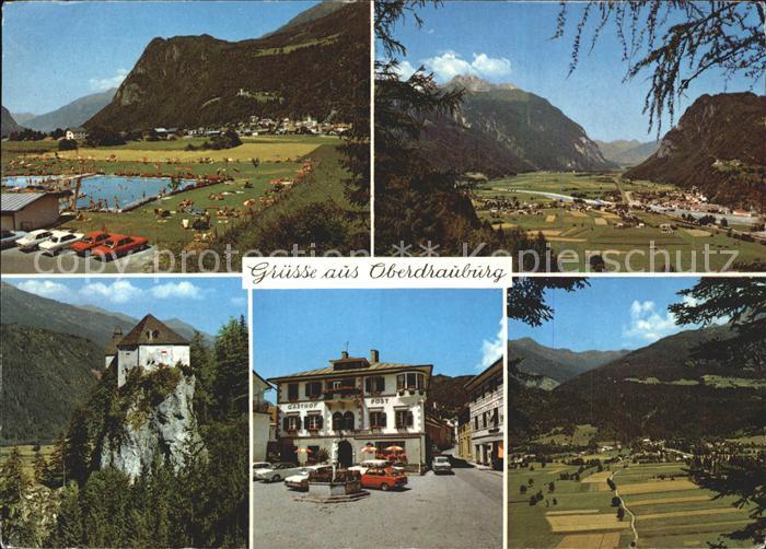 Oberdrauburg Kaernten Kaerntner Tor Hochstadel Schwimmbad Simmerlach Hauptplatz