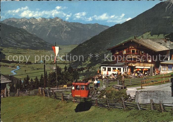 Zell Ziller Tirol Gasthof Grindlalm Enzian Sepp Seilbahnbetrieb