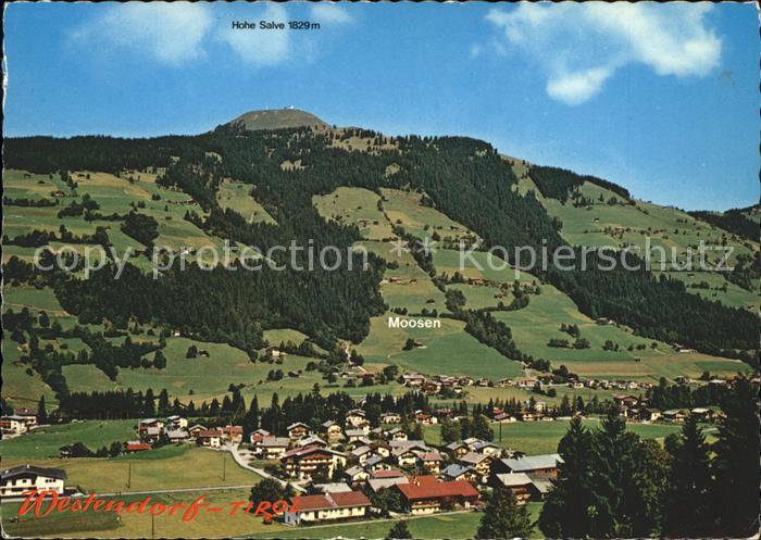 Westendorf Tirol Bichling Moosen Hohe Salve