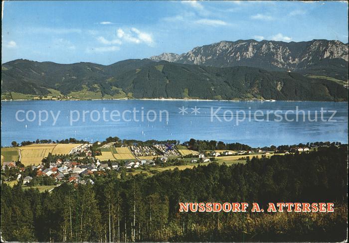 Nussdorf Attersee Campingplaetze Wiesinger Grgus Gruber Hoellengebirge