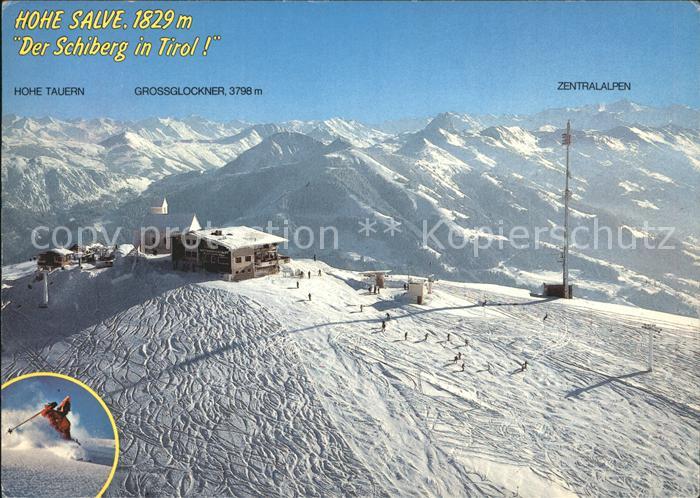 Hopfgarten Brixental Schiberg Hohe Tauern Grossglockner Zentralalpen Gipfelresta