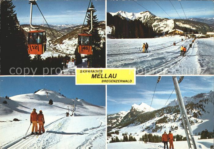 Mellau Vorarlberg Luftseilbahn Sesselbahn Skigebiet Rosstelle