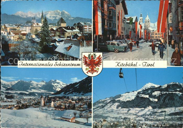 Kitzbuehel Tirol Schizentrum Wilde Kaiser Hauptstrasse Horn Luftseilbahn