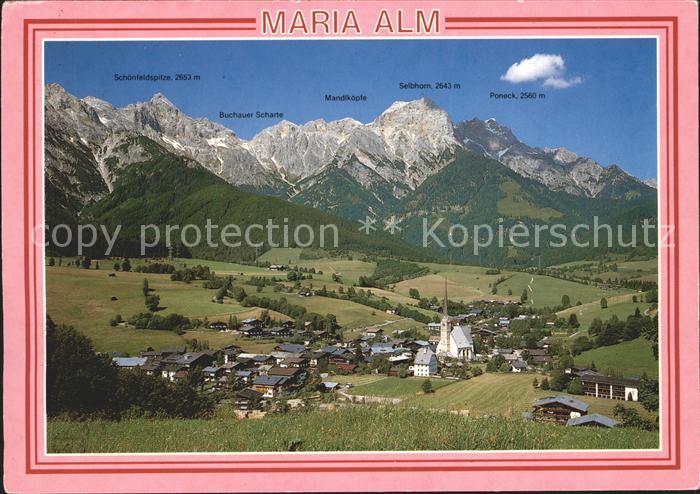Maria Alm Steinernen Meer Schoenfeldspitze Buchauer Scharte Mandlkoepfe Poneck