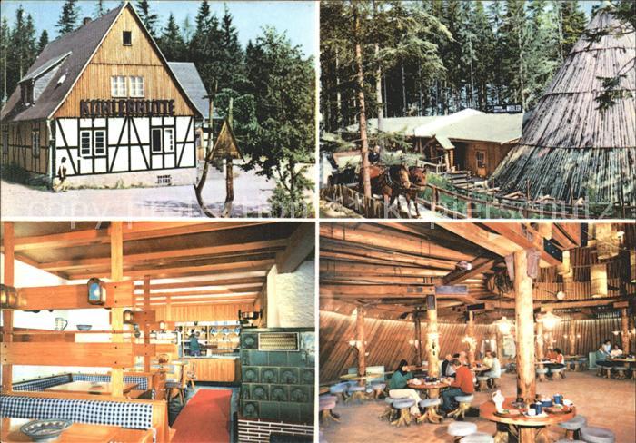 Sosa Erzgebirge Konsum Gaststaette Koehlerhuette Meiler Talsperre Friedens