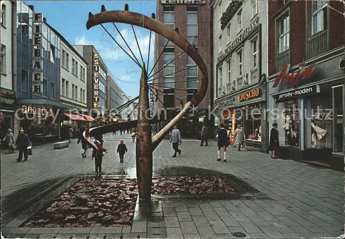 BIELEFELD CITY Spindel Brunnen Bahnhofstrasse