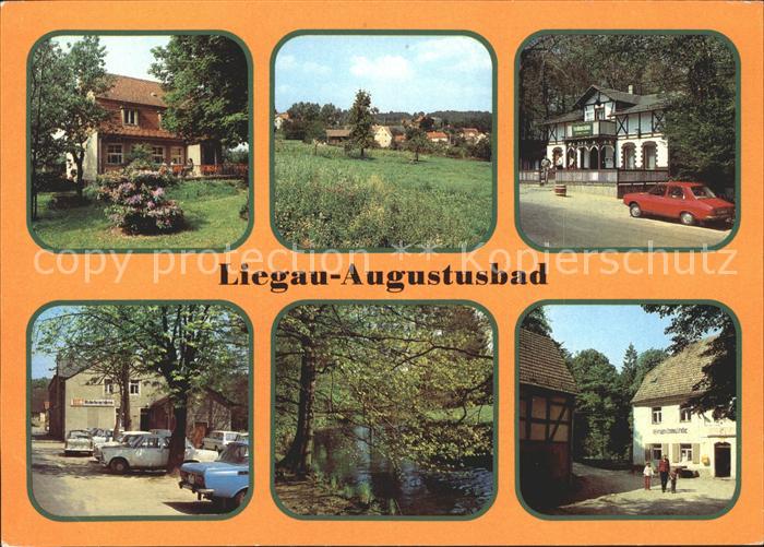 Liegau-Augustusbad Erholungsheim Forellenschaenke Roedertalschaenke