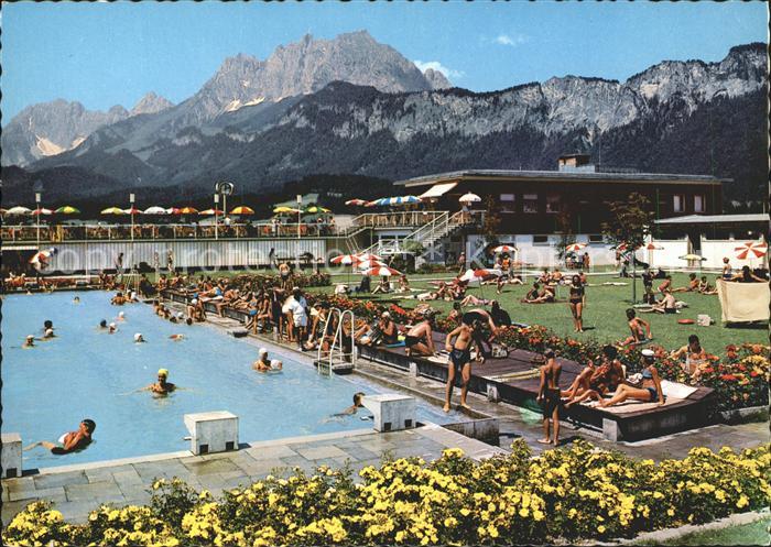 St Johann Tirol Schwimmbad Erholungszentrum Restaurant Wilden Kaiser