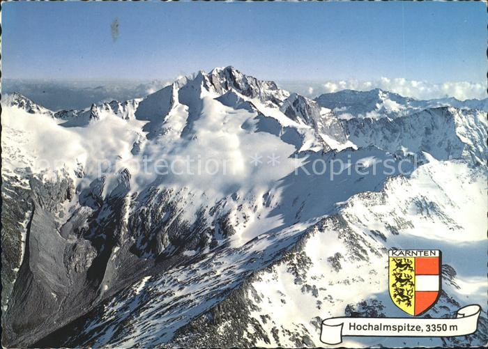 Hochalmspitze Gmunder Huette Maltatal Fliegeraufnahme