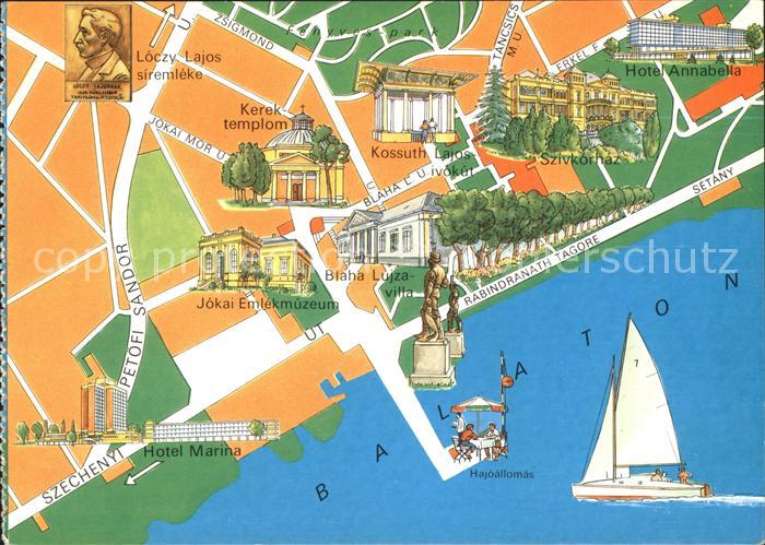 Balaton Plattensee Kerektemplom Hotel Annabella Kossuth Lajos