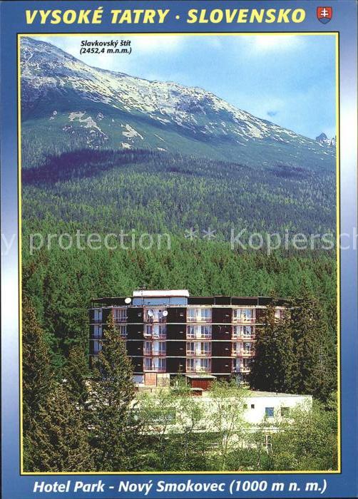 Vysoke Tatry Slavkovsky stit Hotel Park Novy Smokovec
