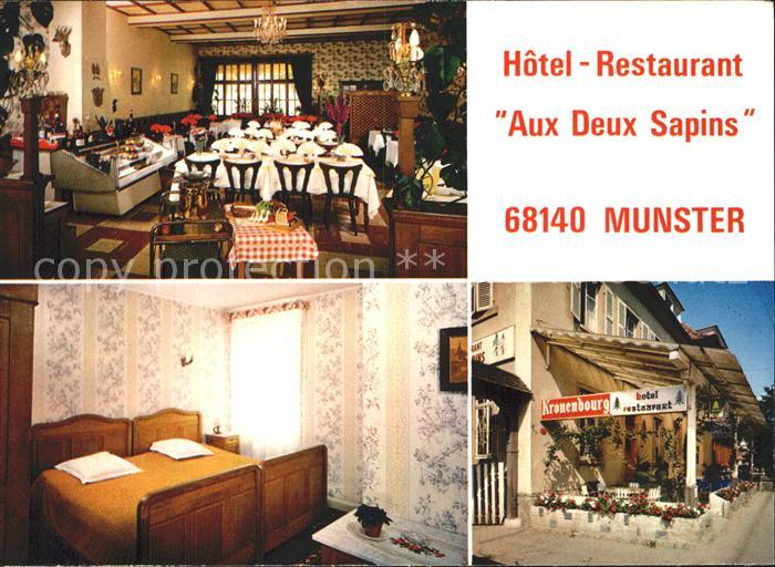 Munster Haut Rhin Elsass Hotel Restaurant Aux Deux Sapins