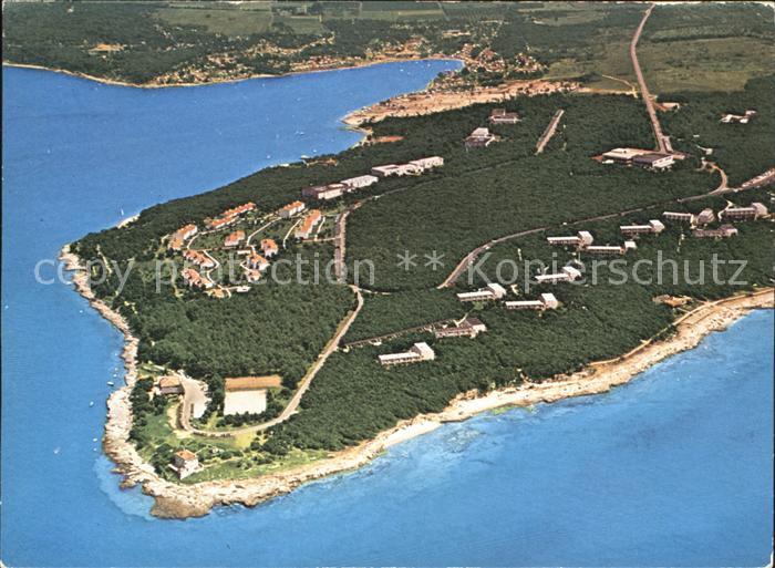 Porec Lanterna Fliegeraufnahme