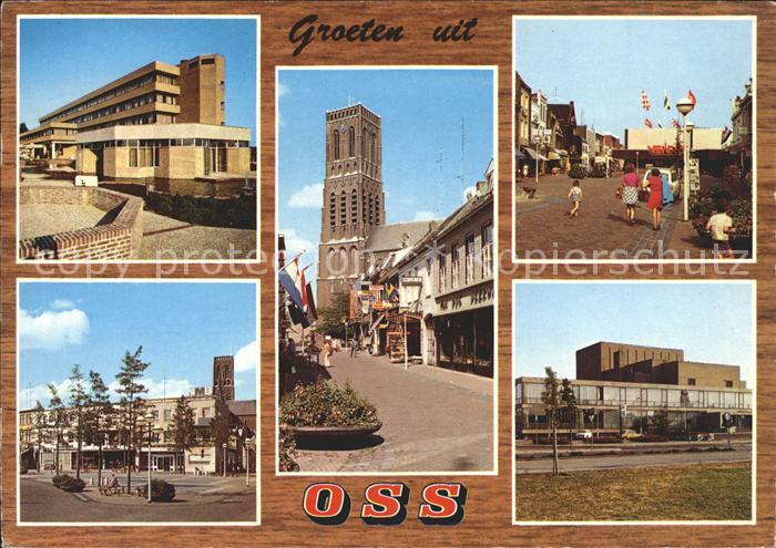 Oss Schouwburg De Lievekamp Heuvel Kerkstraat Walplein Stadhuis