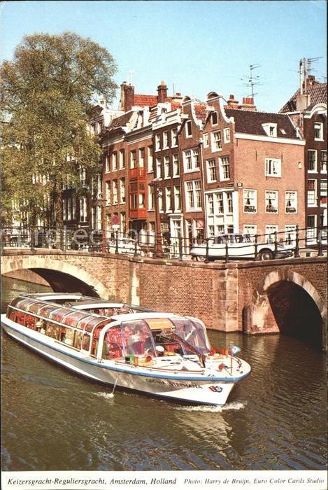 Amsterdam Niederlande Keizersgracht Reguliersgracht sieben Bruecken