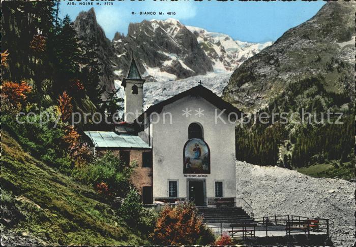 Valle d Aosta Courmayeur Kapelle