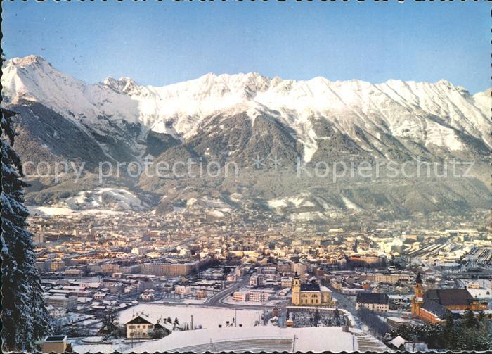 Innsbruck Blick vom Bergisel