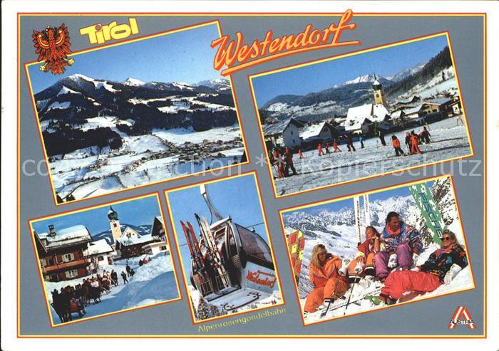 Westendorf Tirol Skigebiet Alpenrosengondelbahn