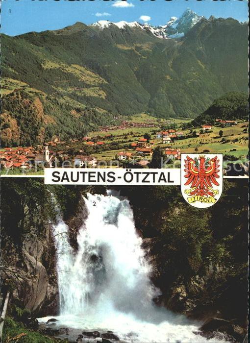 Sautens mit Acherkogel und Stuiben-Wasserfall
