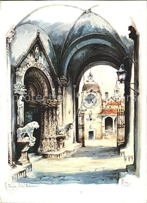 Trogir Trau Kuenstlerkarte